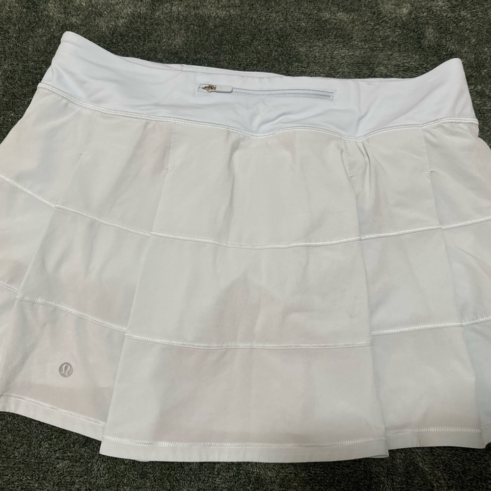 lululemon athletica Light blue tennis skort